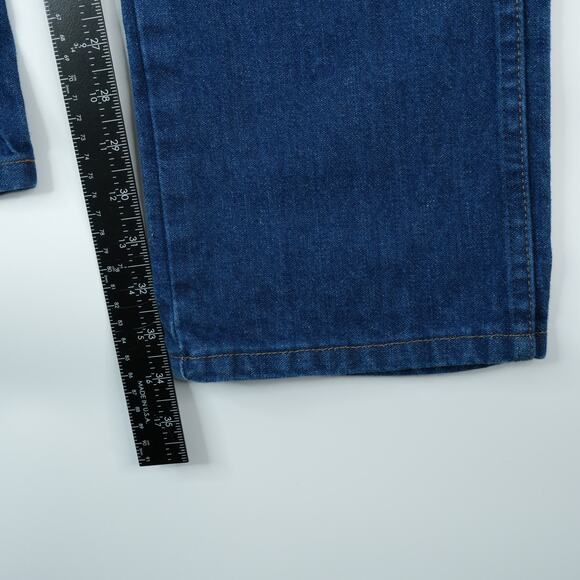 Wrangler Jeans Womens 9x34 (28x34) Blue 14MWZG Cowboy Cut Slim Fit High Rise Y2K - Picture 7 of 9